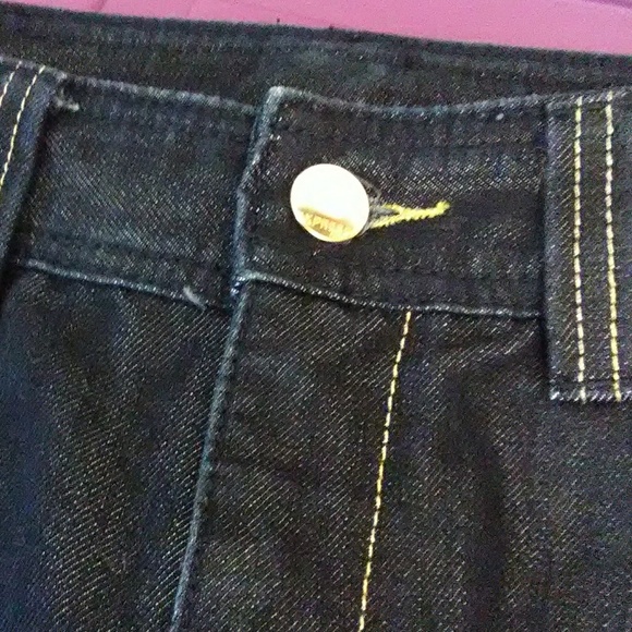 New  Express goergous sequence jean skirt - Picture 4 of 8